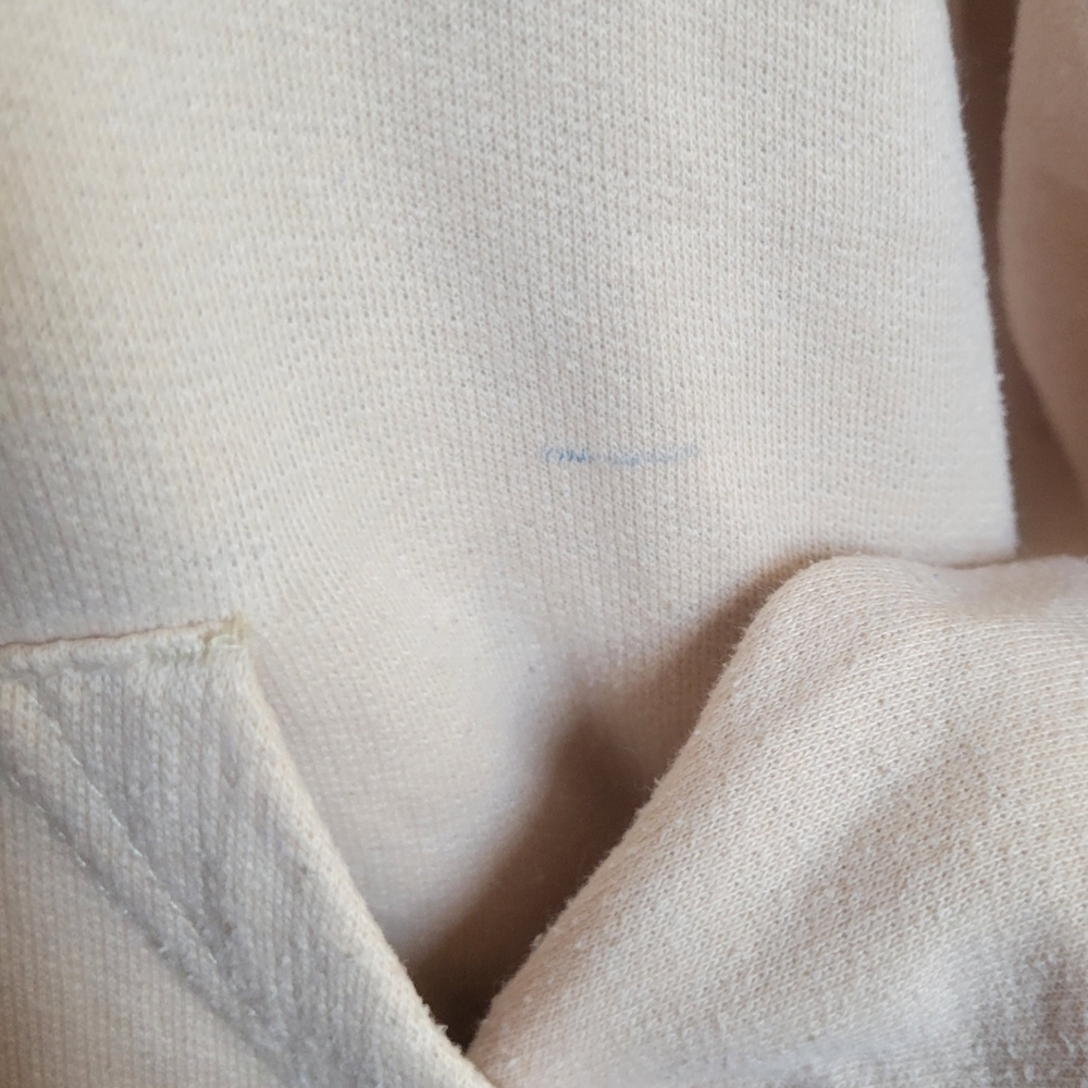 Off White/Cream Hoodie - Picture 4 of 5